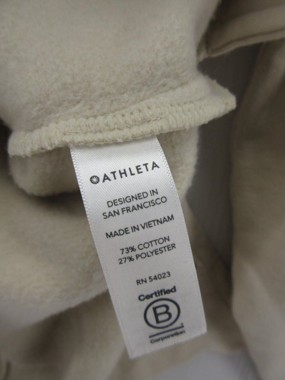 Athleta Sweatshirt XS Turtleneck Pullover Athleisure Oversized - Picture 9 of 10